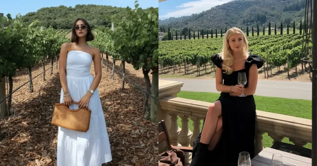 wine tasting outfit