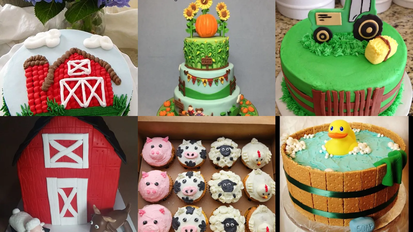 20+ Adorable Farm Cake Ideas That Steal The Show