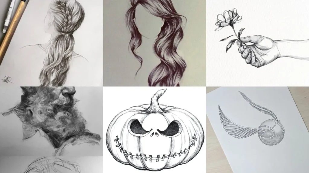 19+ Stunning Hair Drawing Ideas That Blow Minds