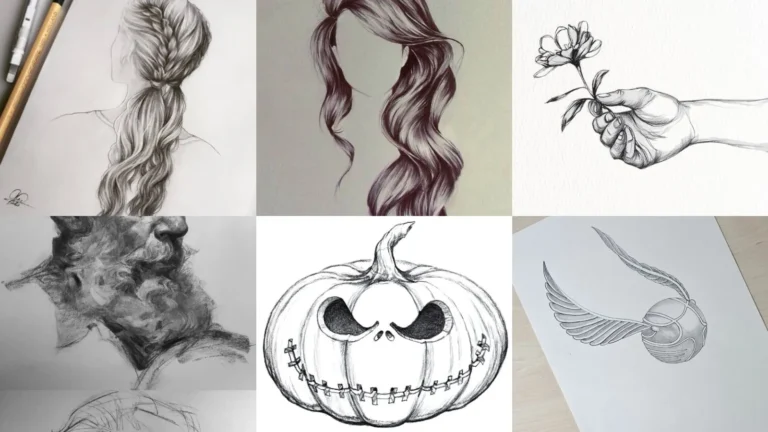 19+ Stunning Hair Drawing Ideas That Blow Minds