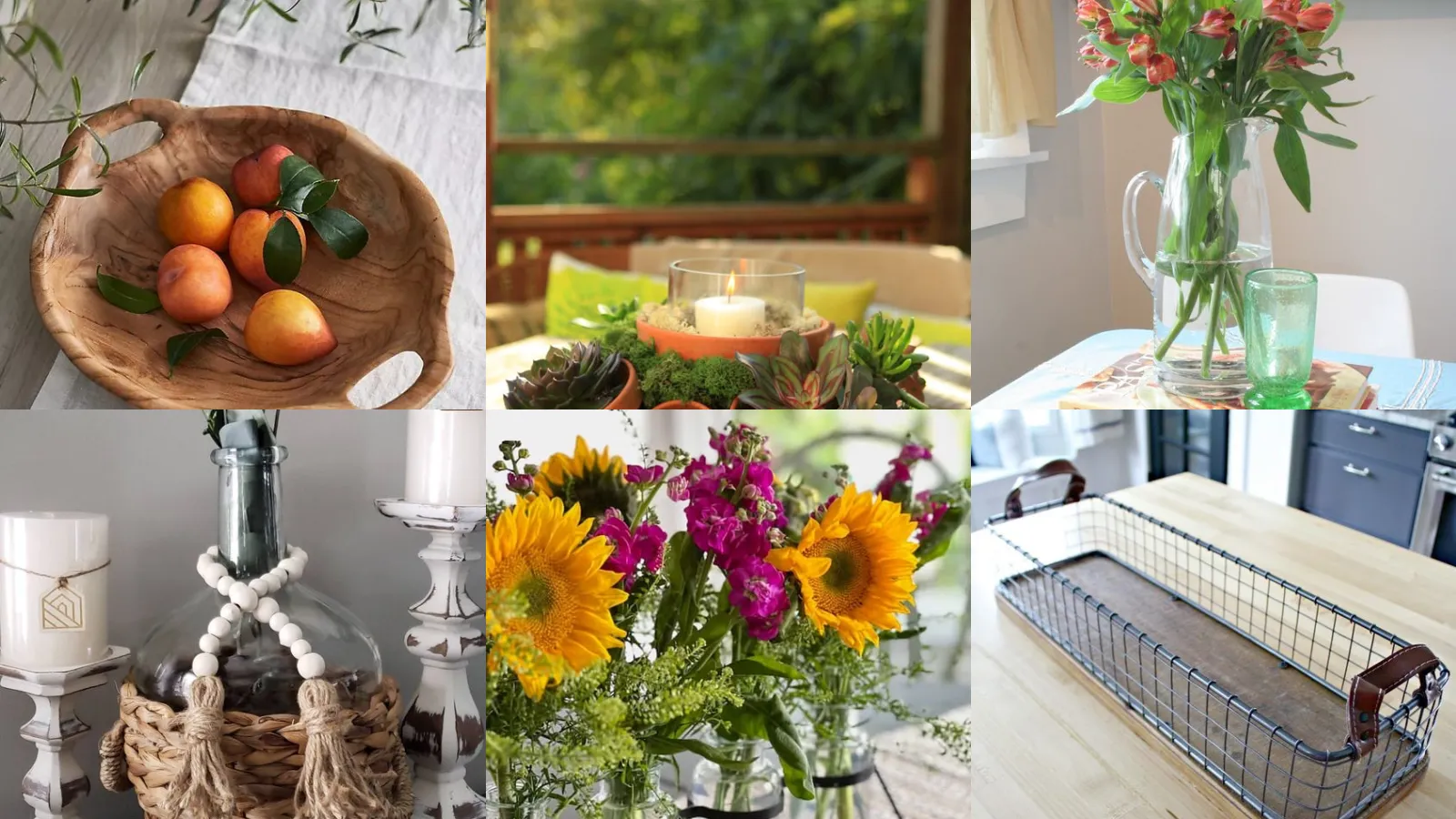 30+ Stunning Kitchen Table Centerpiece Ideas for Everyday