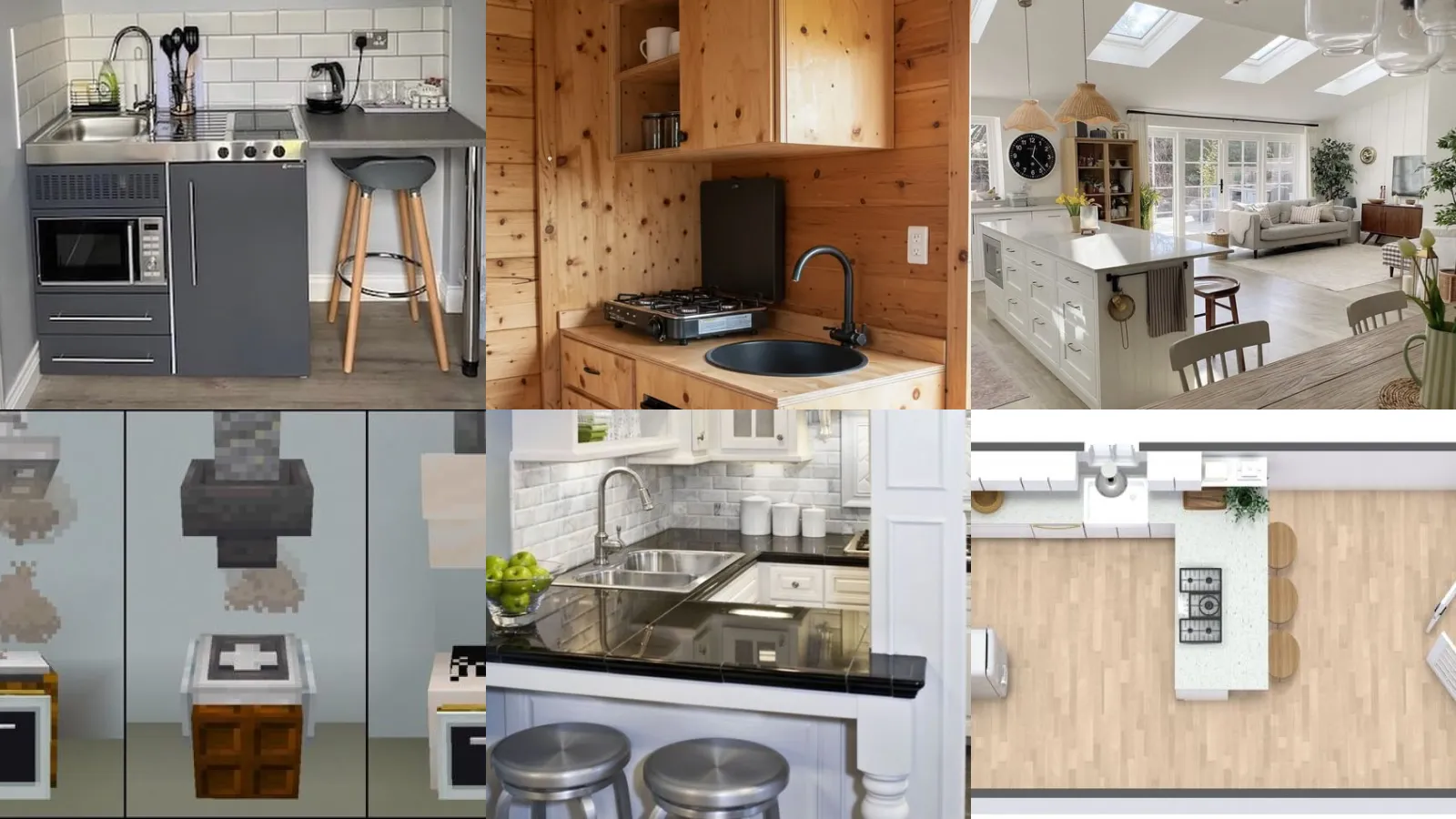 18+ Genius Mini Kitchen Ideas That Maximize Space