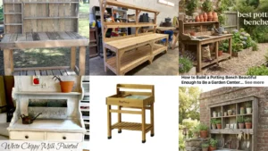 20+ DIY Potting Benches That Transform Your Garden