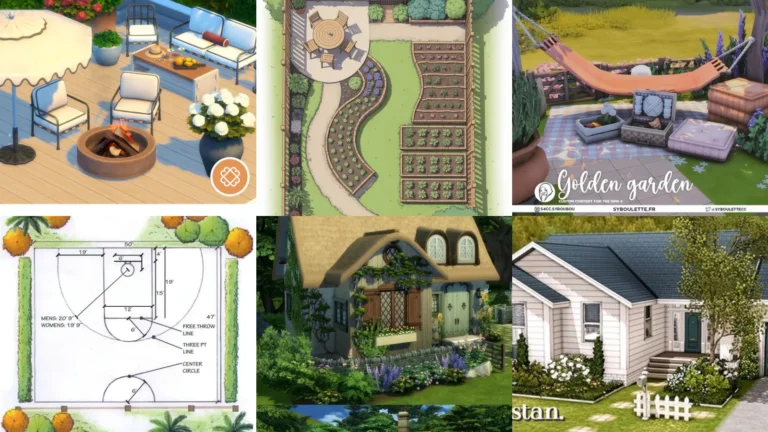 17+ Genius Sims 4 Backyard Ideas Your Sims Will Adore