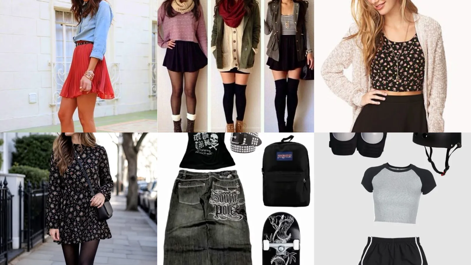 18+ Cute Skater Skirt Outfit Ideas Turning Heads