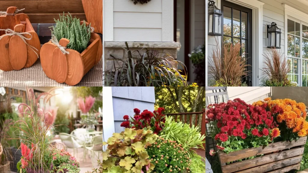 20+ Stunning Autumn Planter Ideas Your Porch Needs
