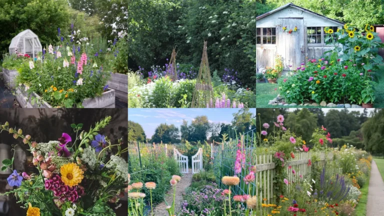 17+ Beautiful Cut Flower Garden Ideas That Bloom Year-Round