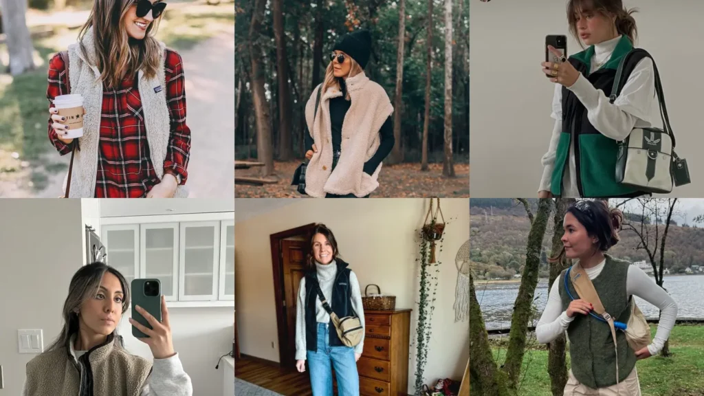 20+ Chic Fleece Vest Outfit Ideas That Look Expensive