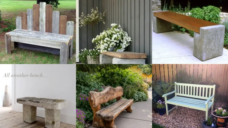 17+ Genius Garden Bench Ideas DIY That Transform Any Yard