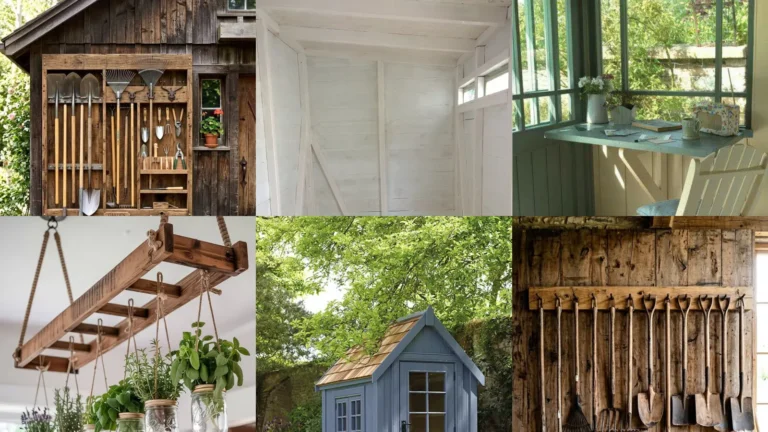18+ Genius Garden Shed Ideas Interior That Transform Storage