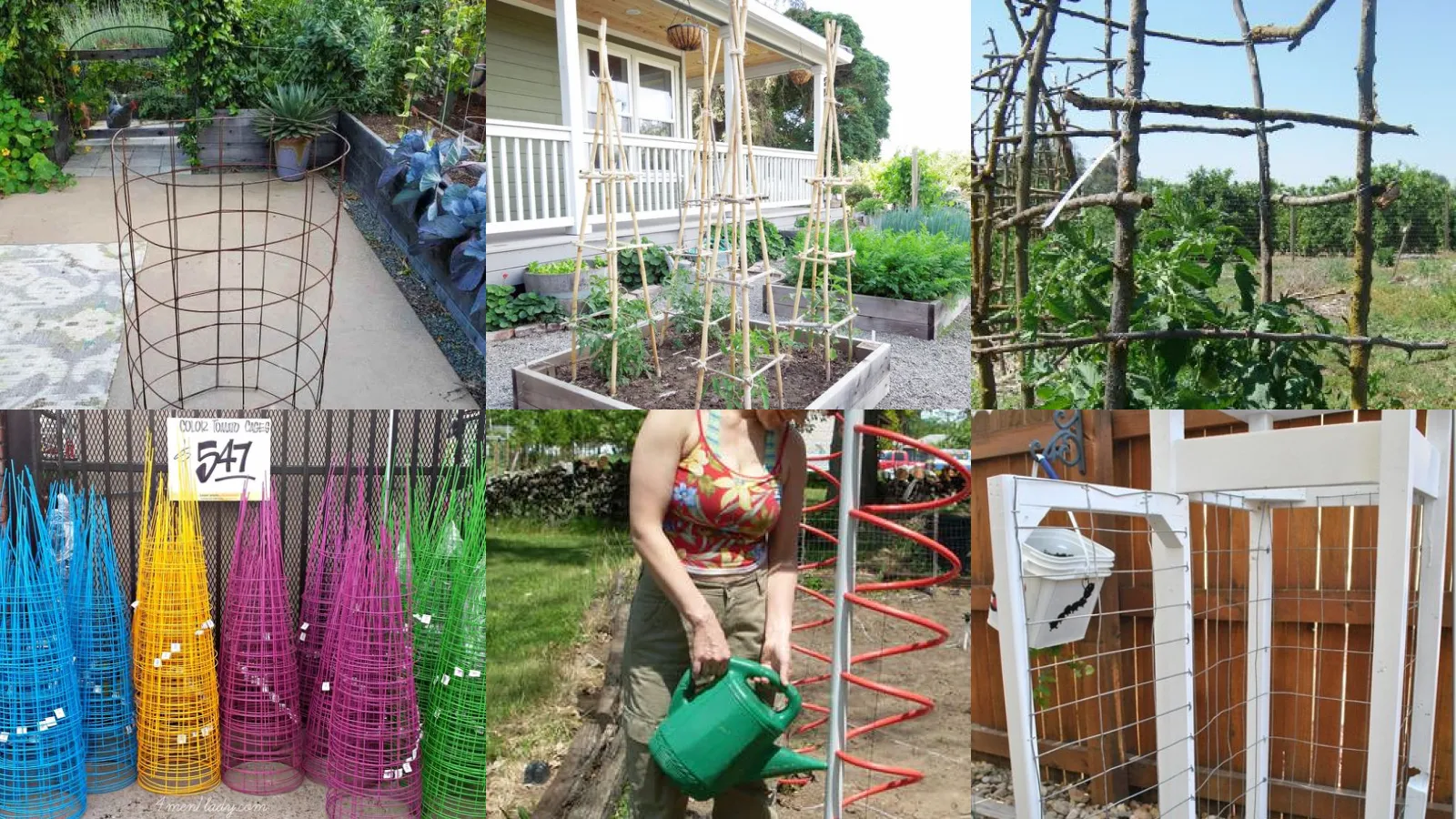 20+ Genius Garden Tomato Cage Ideas That Triple Yields