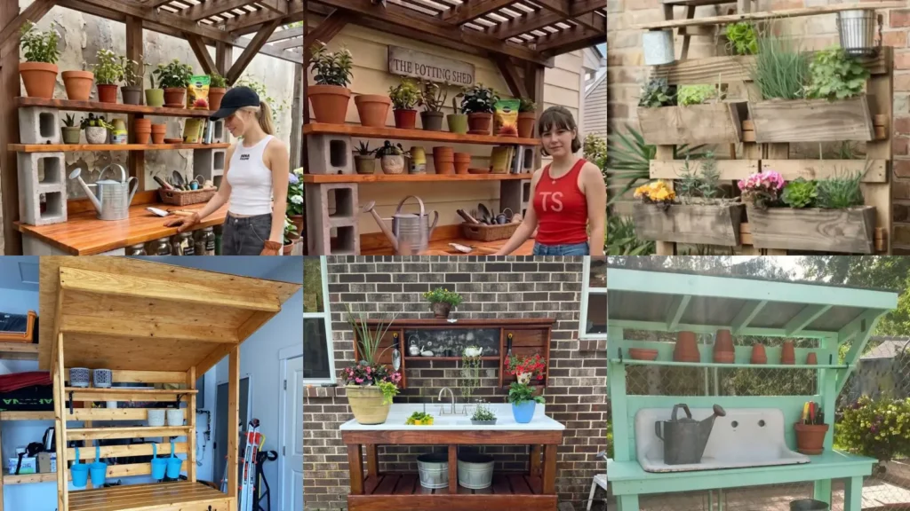 20+ Stunning Potting Station Ideas Outdoor Gardeners Love