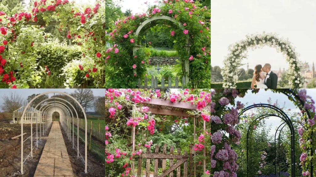19+ Stunning Rose Arches That Transform Any Garden