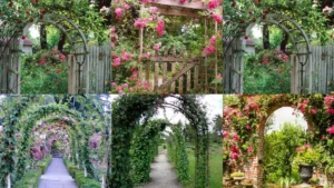 18+ Stunning Rose Archway Ideas That Transform Backyards