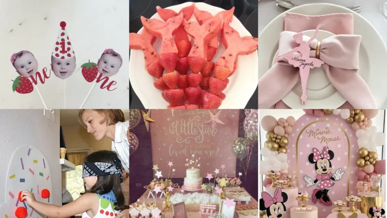 20 1st Birthday Girl Themes and Sweet Party Details