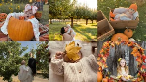20 Baby Fall Photoshoot Ideas With Pumpkins, Leaves and Family Moments