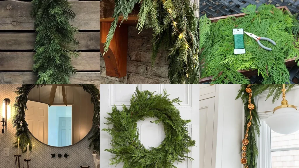 30+ Best Faux Cedar Garland Ideas That Look Real