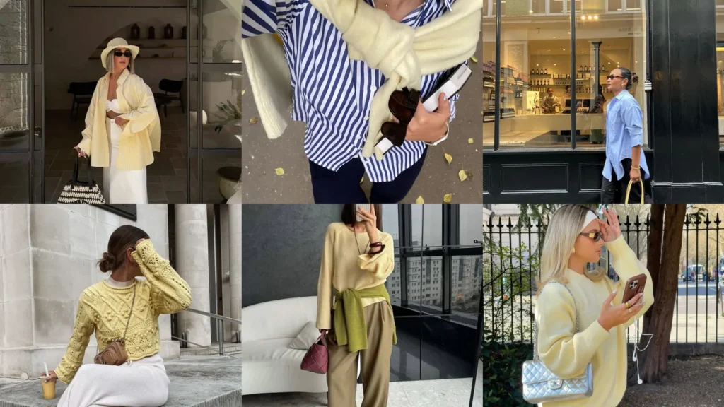 20 Butter Yellow Bag Outfit Ideas and More Pretty Yellow Looks