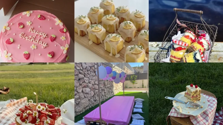20 Cake Picnic Ideas With Pretty Cakes and Sweet Outdoor Setups