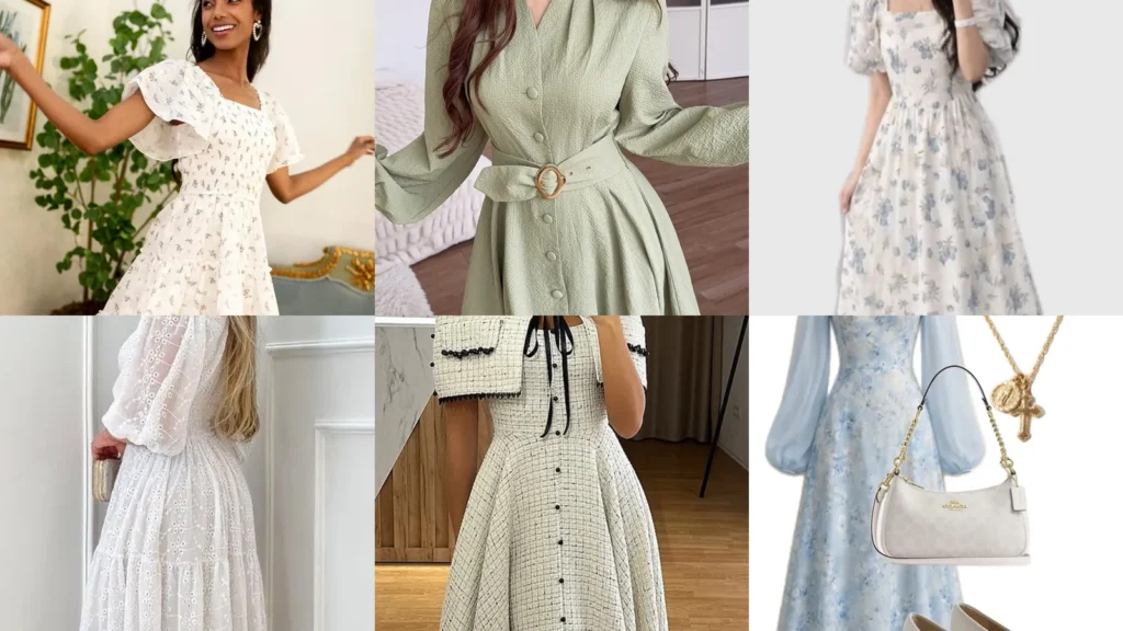 20 Church Appropriate Dresses With Florals, Bows and Pretty Layers