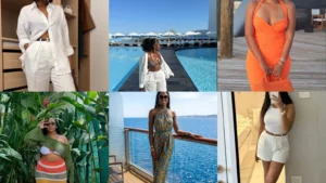 20 Cruise Outfits for Black Women With Colorful Dresses and Cute Matching Sets