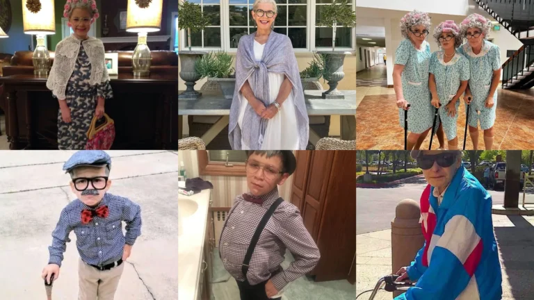 20 Outfit Ideas to Dress Like 100 Years Old for a Costume Day