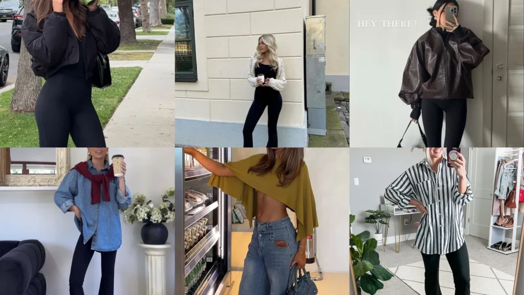 20 Dressy Flare Yoga Pants Outfits and More Looks to Borrow From