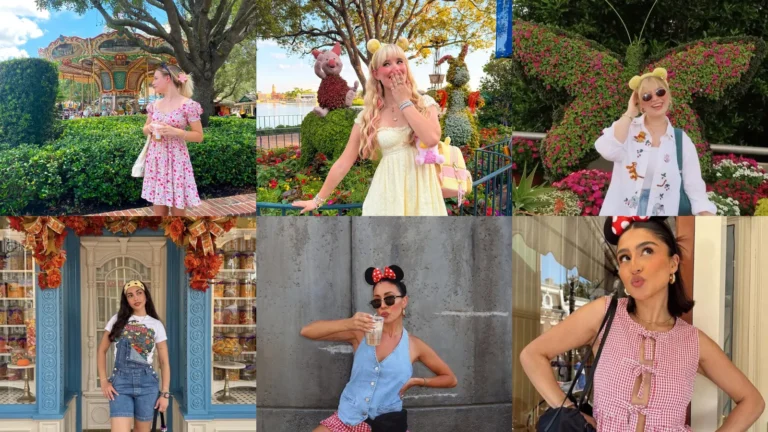 20 Epcot Flower and Garden Outfit Ideas With Florals, Gingham and Cute Ears