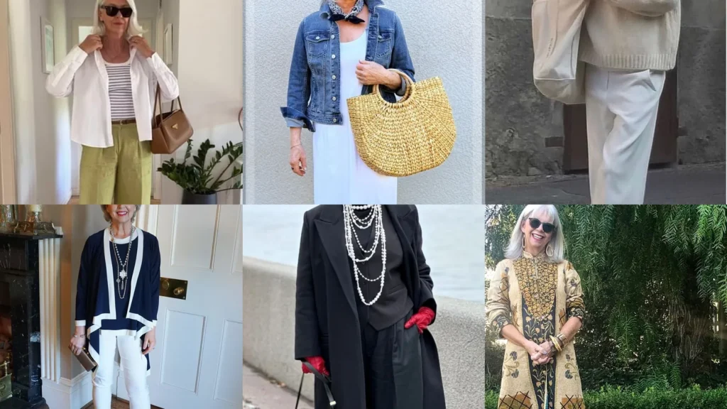 19 Fashion for Older Women Ideas With Color, Prints and Pretty Details