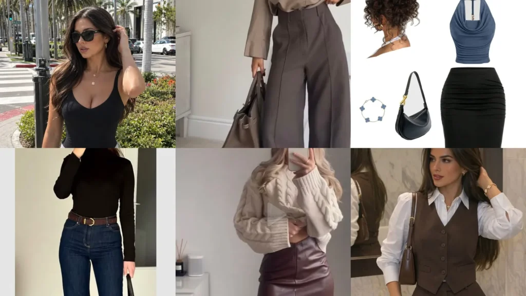 19 Figure 8 Body Shape Outfits With Jeans, Dresses and Matching Sets