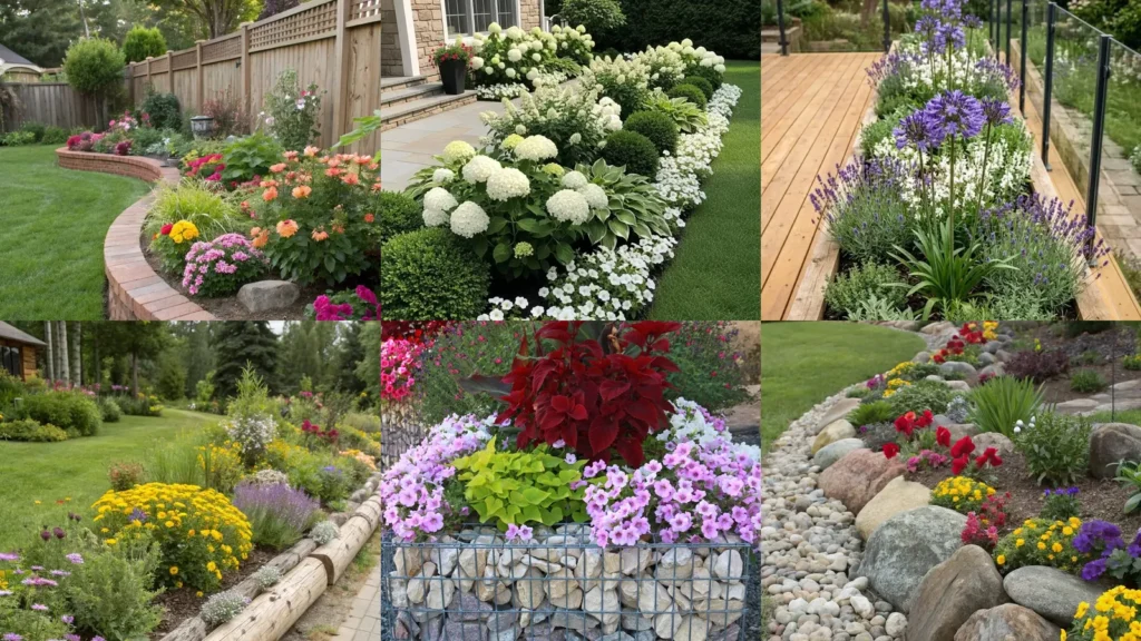 20 Flower Bed Border Ideas for a Pretty Garden Edge