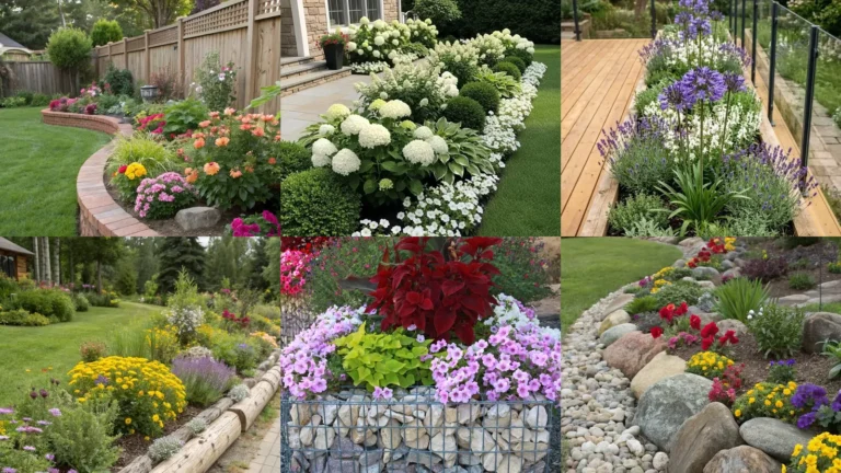 20 Flower Bed Border Ideas for a Pretty Garden Edge