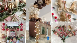 20 Gingerbread Party Ideas With Cute Decorations and Sweet Treats