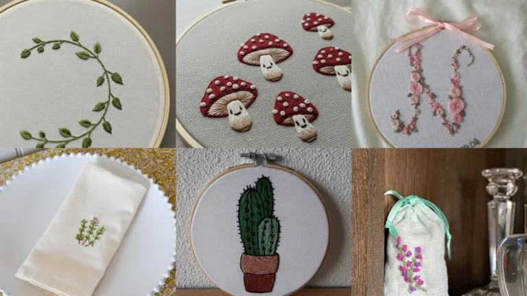 20 Hand Embroidery Ideas for Beginners to Inspire Your First Stitches