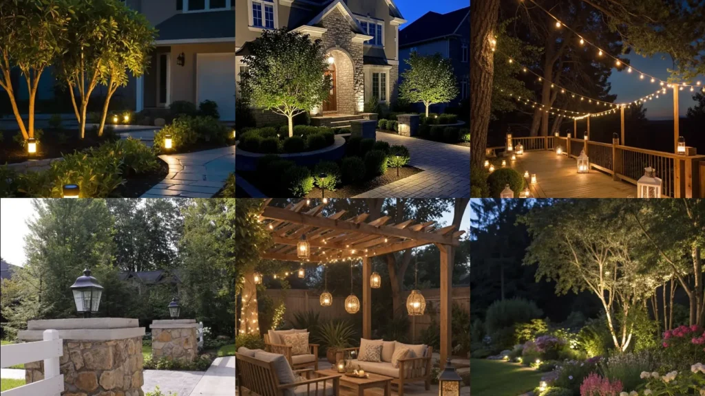 20 Landscape Lighting Ideas for Pretty Paths, Patios and Garden Beds