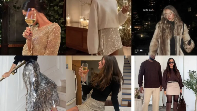 20 New Years Eve Party Outfits With Sparkle, Color and Cute Details