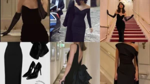 20 Old Hollywood Glamour Black Dress Ideas With Gorgeous Details