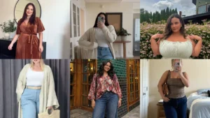 20 Plus Size Outfits for Large Bust Inspiration, From Jeans to Dresses