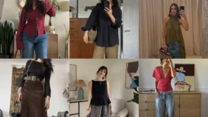 20 Triangle Body Shape Outfits With Jeans, Skirts and Pretty Tops