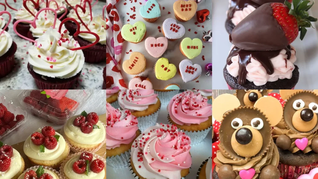 20 Valentine's Day Cupcakes With Hearts, Roses and Cute Toppers