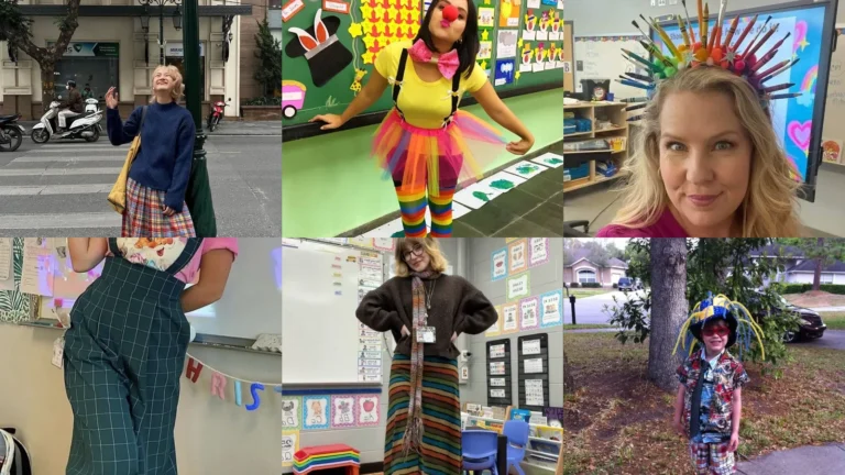 20 Wacky Wednesday Outfits for Teachers With Colorful Twists