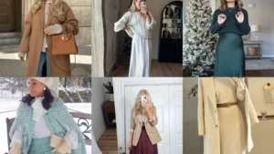 20 Winter Church Outfits With Pretty Skirts, Boots and Layers