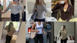20 Yoga Pants Outfits With Cute Tops, Layers and Everyday Shoes